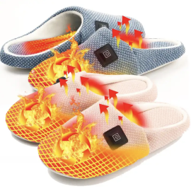 Customized heated slippers