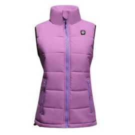 Electric Heated Vest 3 Heating Zones Waterproof Fabric for Men and Women Outdoor Winter Sports