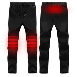 Breathable Rechargeable Heated Pants for Outdoor Wear