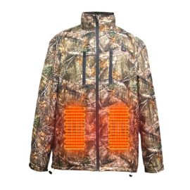 Breathable Camo Heated Clothing for Outdoor Work Hunting Rechargeable and Patented