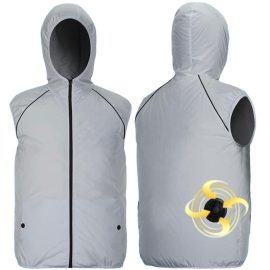 New summer lightweight cooling Vest jacket fans smart cooling Air-conditioned clothing with sun protection for wholesale