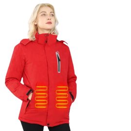 Warm Winter Heated Jacket 5v Battery Thermal Jacket for Skiing