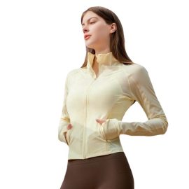 Women Clothing Summer Sunscreen Sport Jacket Lightweight and UPF Protection Long Sleeve with Finger Hole